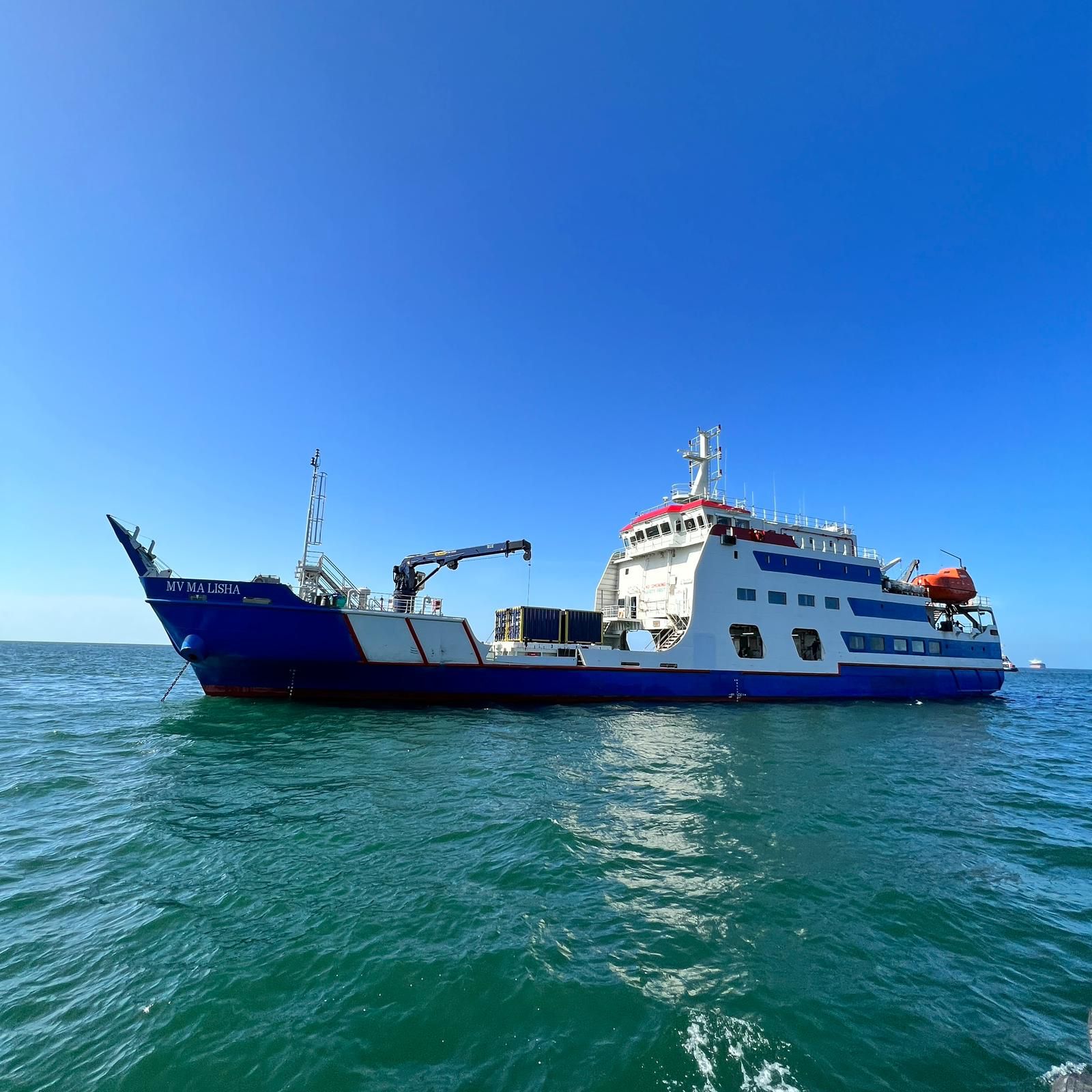 Ocean Going Passenger & Cargo Ferry Vessel